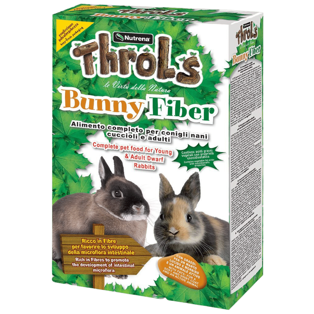 Throls Bunny Fiber Nutrena da 800 g